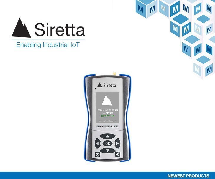 Mouser Signs Global Distribution Agreement with Siretta to Deliver Leading-Edge IoT Mobile Broadband Technologies